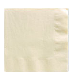 Ivory Luncheon Napkins - 2ply Paper