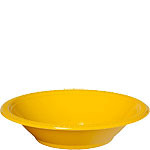 Yellow Party Bowls - 355ml Plastic