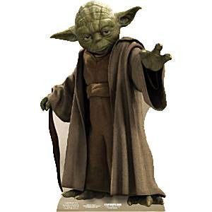 Yoda Cardboard Cutout - 76cm